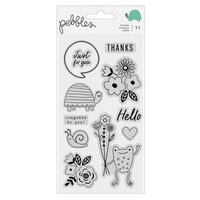 Pebbles - Kid At Heart Collection - Clear Acrylic Stamps