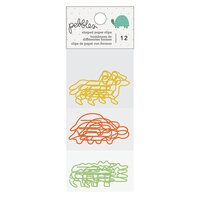 Pebbles - Kid At Heart Collection - Animal Paper Clips