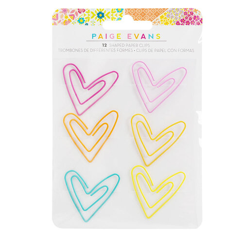 Paige Evans - Splendid Collection - Heart Shaped Paper Clips
