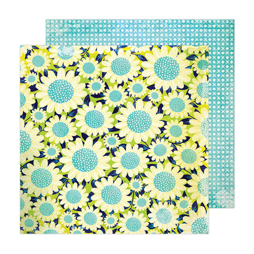 Vicki Boutin - Sweet Rush Collection - 12 x 12 Double Sided Paper - Garden Variety