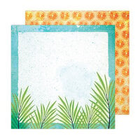 Vicki Boutin - Sweet Rush Collection - 12 x 12 Double Sided Paper - Under The Palms
