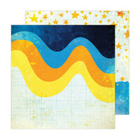 Vicki Boutin - Sweet Rush Collection - 12 x 12 Double Sided Paper - Good Vibes