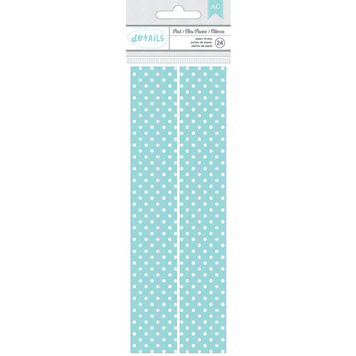 American Crafts - Everyday - Paper Straws - Pool Dot