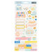 Obed Marshall - Buenos Dias Collection - 6 x 12 Cardstock Stickers - Matte Gold Foil Accent
