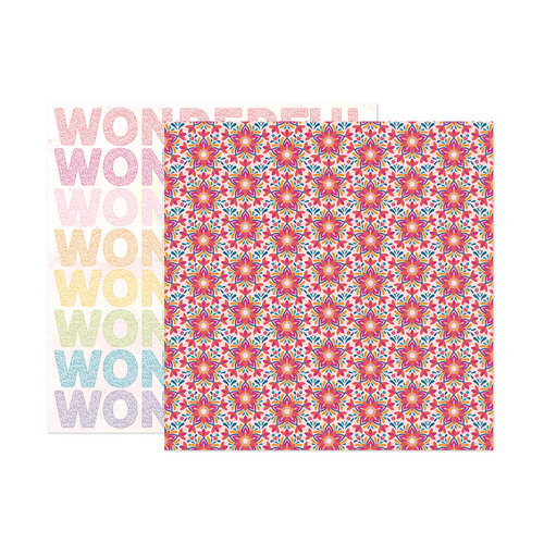 Paige Evans - Wonders Collection - 12 x 12 Double Sided Paper - Paper 19
