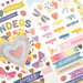 Paige Evans - Wonders Collection - 6 x 12 Sticker Sheet - Gold Foil Accent
