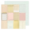 Maggie Holmes - Garden Party Collection - 12 x 12 Double Sided Paper - Taking Notes