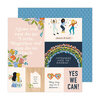 Jen Hadfield - Reaching Out Collection - 12 x 12 Double Sided Paper - Better Together