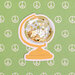 Jen Hadfield - Reaching Out Collection - Layered Shaker Sticker - Gold Foil Accents