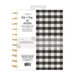 Maggie Holmes - Day to Day Planner Collection - Freestyle Disc Journal - Black and White Checkerboard
