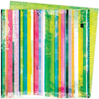 Vicki Boutin - Color Study Collection - 12 x 12 Double Sided Paper - Linear
