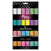 American Crafts - Moxy Glitter Pack - Chunky and Confetti - Bright Fortune