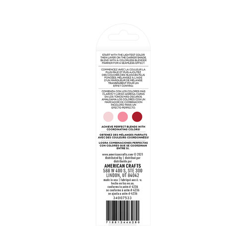 American Crafts Chromatix CHESTNUT Alcohol Blending Markers 3 pc. –  Scrapbooksrus