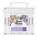 American Crafts - Sketch Markers Collection - Dual Tip - Chisel and Fine Point - 60 Color Pack