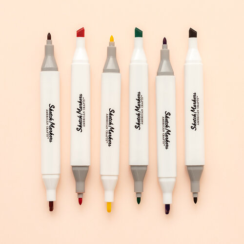 American Crafts - Not only are these markers cute, but they create some pretty  cute projects too ☺️ They are ✓ Alcohol Based ✓ Blendable ✓ Super  affordable! Shop the new Sketch