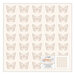 Jen Hadfield - Peaceful Heart Collection - 12 x 12 Specialty Paper with Gold Foil Accents