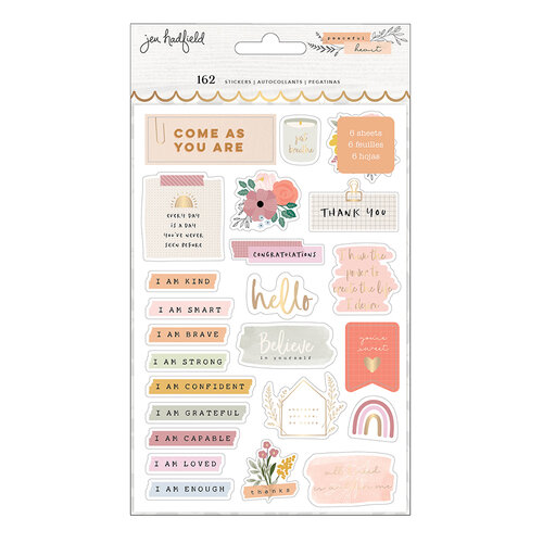 Jen Hadfield - Peaceful Heart Collection - Sticker Book