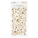 Jen Hadfield - Peaceful Heart Collection - Puffy Leaf Stickers with Gold Foil Accents