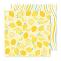 Obed Marshall - Fantastico Collection - 12 x 12 Double Sided Paper - Lemon Tree