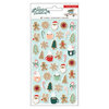 Crate Paper - Busy Sidewalks Collection - Christmas - Puffy Stickers