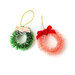 Crate Paper - Busy Sidewalks Collection - Christmas - Bottle Brush Wreaths