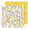 Damask Love - Life's a Party Collection - 12 x 12 Double Sided Paper - Daisy Me Rollin'