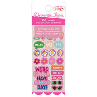 American Crafts - Life's a Party Collection - Mini Sticker Book with Foil Accents
