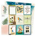 Vicki Boutin - Fernwood Collection - 12 x 12 Double Sided Paper - 3 x 4 Journaling Cards