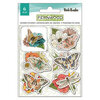 Vicki Boutin - Fernwood Collection - Stickers - Layered with Gold Stitching