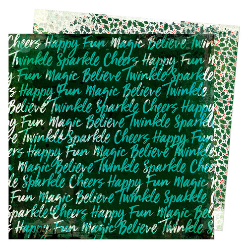 Paper Wishes  Sparkling Season 12x12 Patterned Cardstock