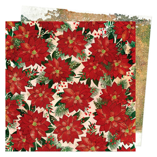 Vicki Boutin - Warm Wishes Collection - Christmas - 12 x 12 Double Sided Paper - Tis the Season