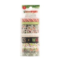 Vicki Boutin - Warm Wishes Collection - Christmas - Washi Tape With Champagne Gold Foil Accents