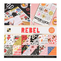 Die Cuts with a View - 12 x 12 Double Sided Paper Stack - Rebel