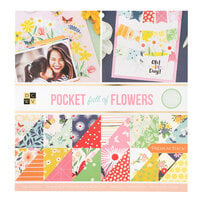 Die Cuts with a View - 12 x 12 Double Sided Paper Stack - Pocket Full of Flowers