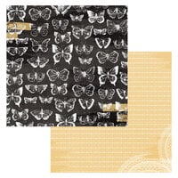 BoBunny - Beautiful Things Collection - 12 x 12 Double Sided Paper - Flutter