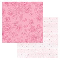BoBunny - Beautiful Things Collection - 12 x 12 Double Sided Paper - Memorable