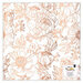 BoBunny - Beautiful Things Collection - 12 x 12 Specialty Paper - Copper Foil Accents