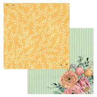 BoBunny - Willow and Sage Collection - 12 x 12 Double Sided Paper - Vineyard