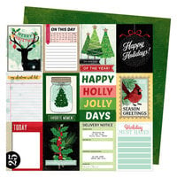 Vicki Boutin - Evergreen and Holly Collection - Christmas - 12 x 12 Double Sided Paper - Jolly Days