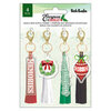 Vicki Boutin - Evergreen and Holly Collection - Christmas - Embellishments - Tassels with Charms