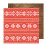 Crate Paper - Mittens and Mistletoe Collection - Christmas - 12 x 12 Double Sided Paper - Sweater Weather