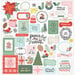 Crate Paper - Mittens and Mistletoe Collection - Christmas - 12 x 12 Chipboard Stickers