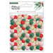 Crate Paper - Mittens and Mistletoe Collection - Christmas - Embellishments - Mixed Pom Poms