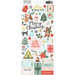 Crate Paper - Mittens and Mistletoe Collection - Christmas - 6 x 12 Cardstock Stickers