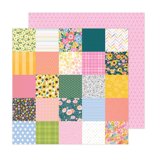 Paige Evans - Garden Shoppe Collection - 12 x 12 Double Sided Paper - Paper 24