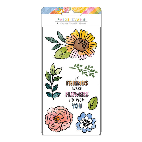 Paige Evans - Garden Shoppe Collection - Clear Acrylic Stamps