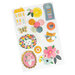 Jen Hadfield - Stardust Collection - Layered Stickers with Silver Holographic Foil Accents