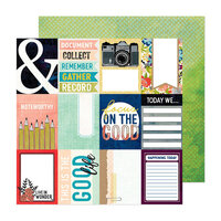 Vicki Boutin - Print Shop Collection - 12 x 12 Double Sided Paper - 3 x 4 Journal Cards