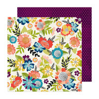 Vicki Boutin - Print Shop Collection - 12 x 12 Double Sided Paper - Flourish