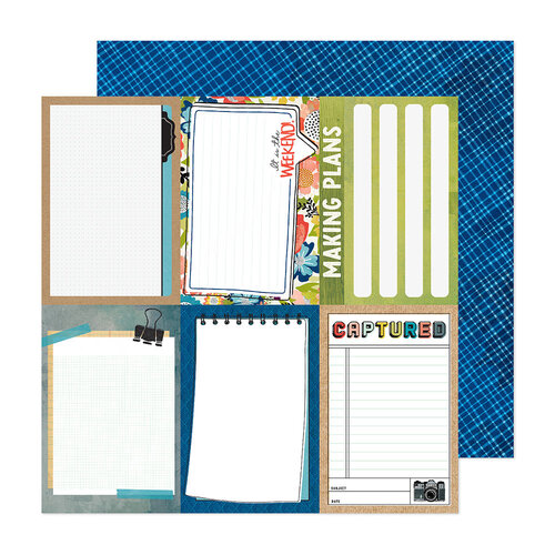 Vicki Boutin - Print Shop Collection - 12 x 12 Double Sided Paper - 4 x 6 Journal Cards